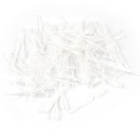 Unique Bargains Tapered Tip Transfer Pipettes Droppers 0.2ML 100Pcs for Chemical Lab