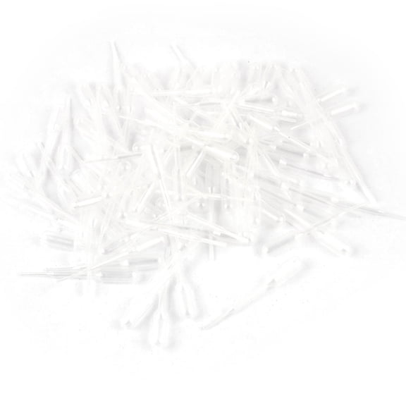 Unique Bargains Tapered Tip Transfer Pipettes Droppers 0.2ML 100Pcs for Chemical Lab