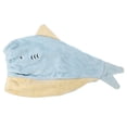 thumbnail image 1 of Unique Bargains Teenager Hair Drying Towel Dry Cap Towel Cap Quick Drying Lightweight Strong Absorbent Blue Beige, 1 of 8