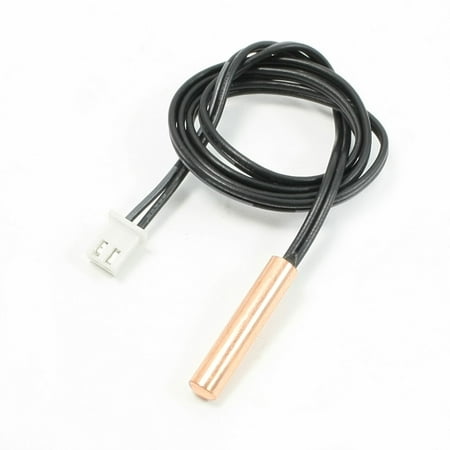 Unique Bargains Temperature Temp Sensor Probe 20K 2 Pin 40cm Length for Air Conditioner