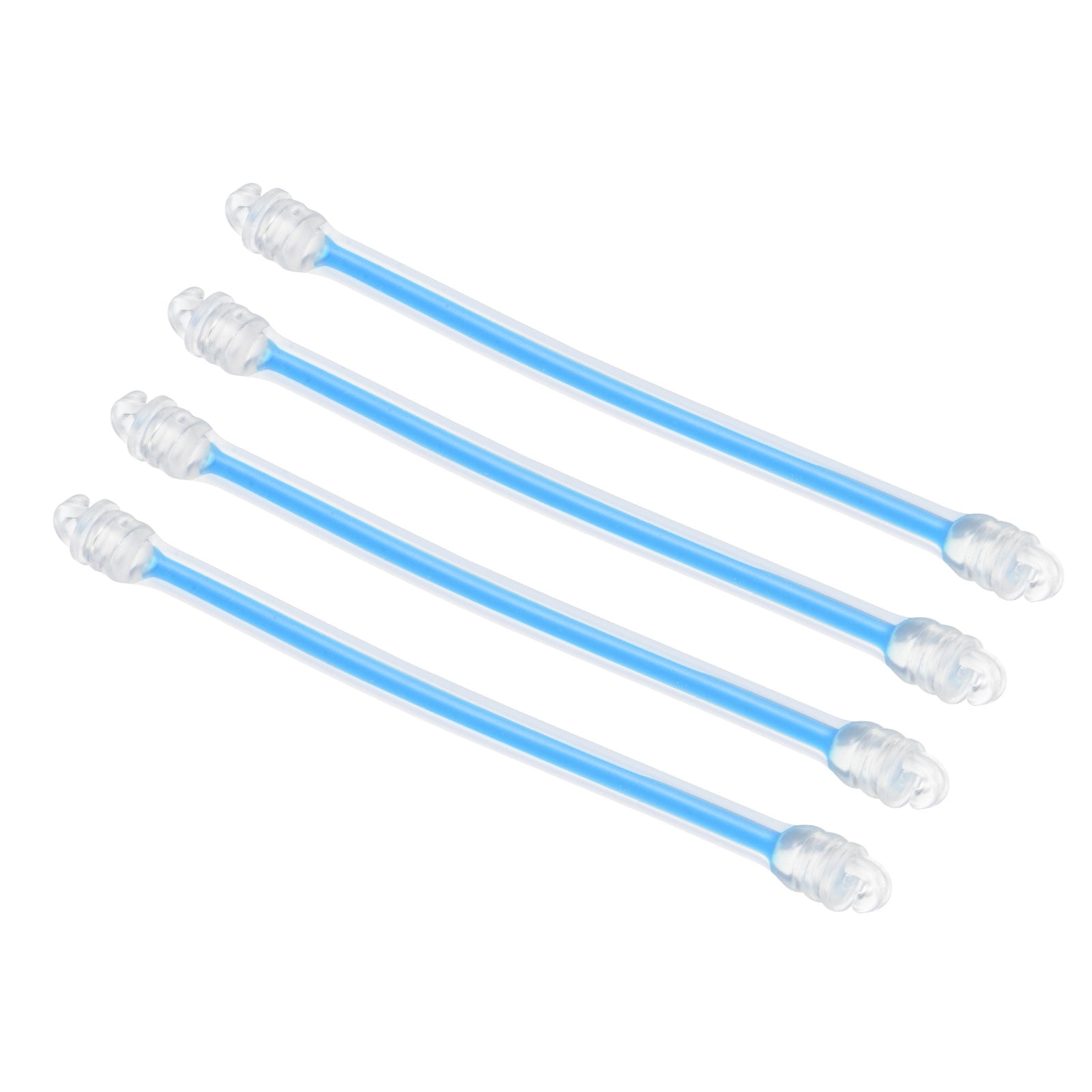 Unique Bargains Tennis Vibration Dampeners, 4 Pack Racquet String Damping Blue