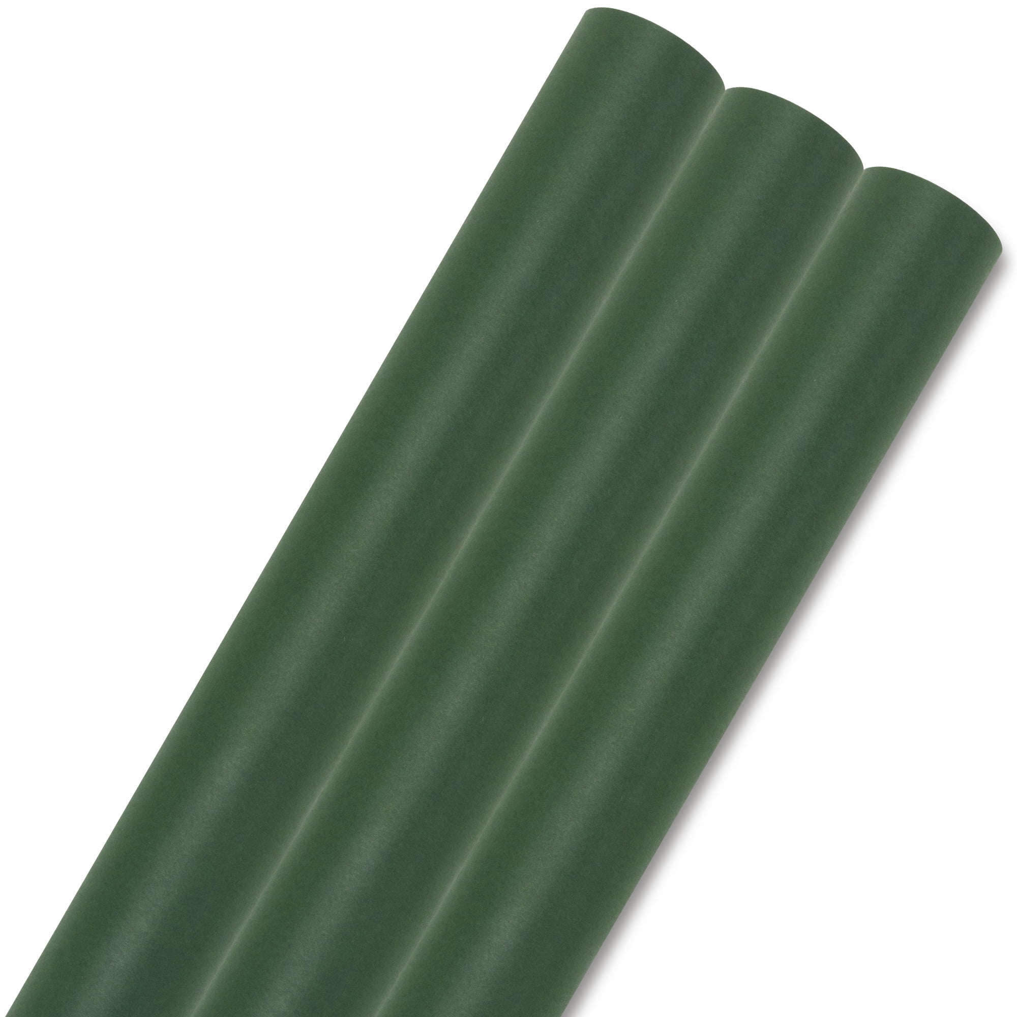 Unique Bargains Thick Gift Wrapping Paper Anti-Tear Giant Matte Sheets Green 39.4" x 27.6"