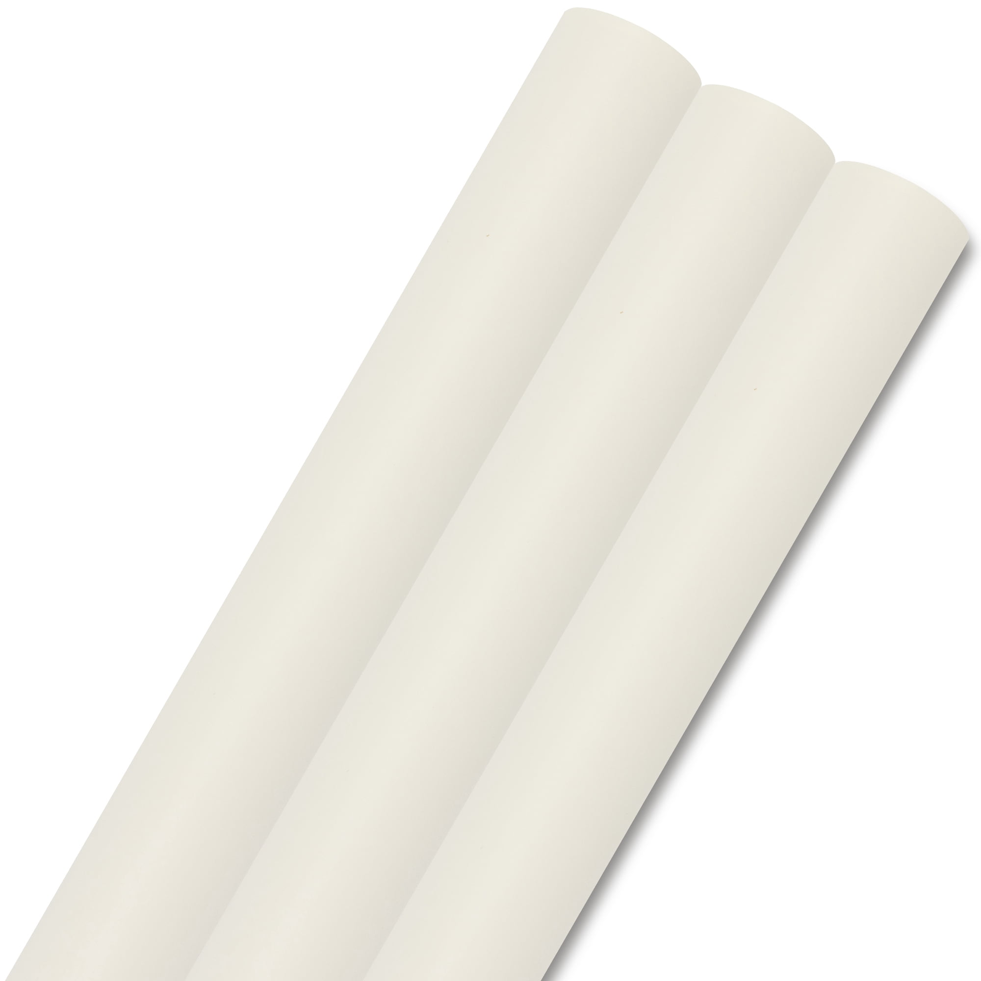Unique Bargains Thick Gift Wrapping Paper Anti-Tear Giant Matte Sheets White 39.4" x 27.6"