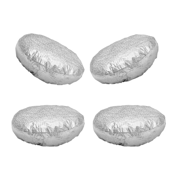 Unique Bargains Tire Covers with Hook Bottom Car Wheel Cover Mosaic Patter Aluminum Film Fit 18-20 Inch Tire Dia 4 Pcs