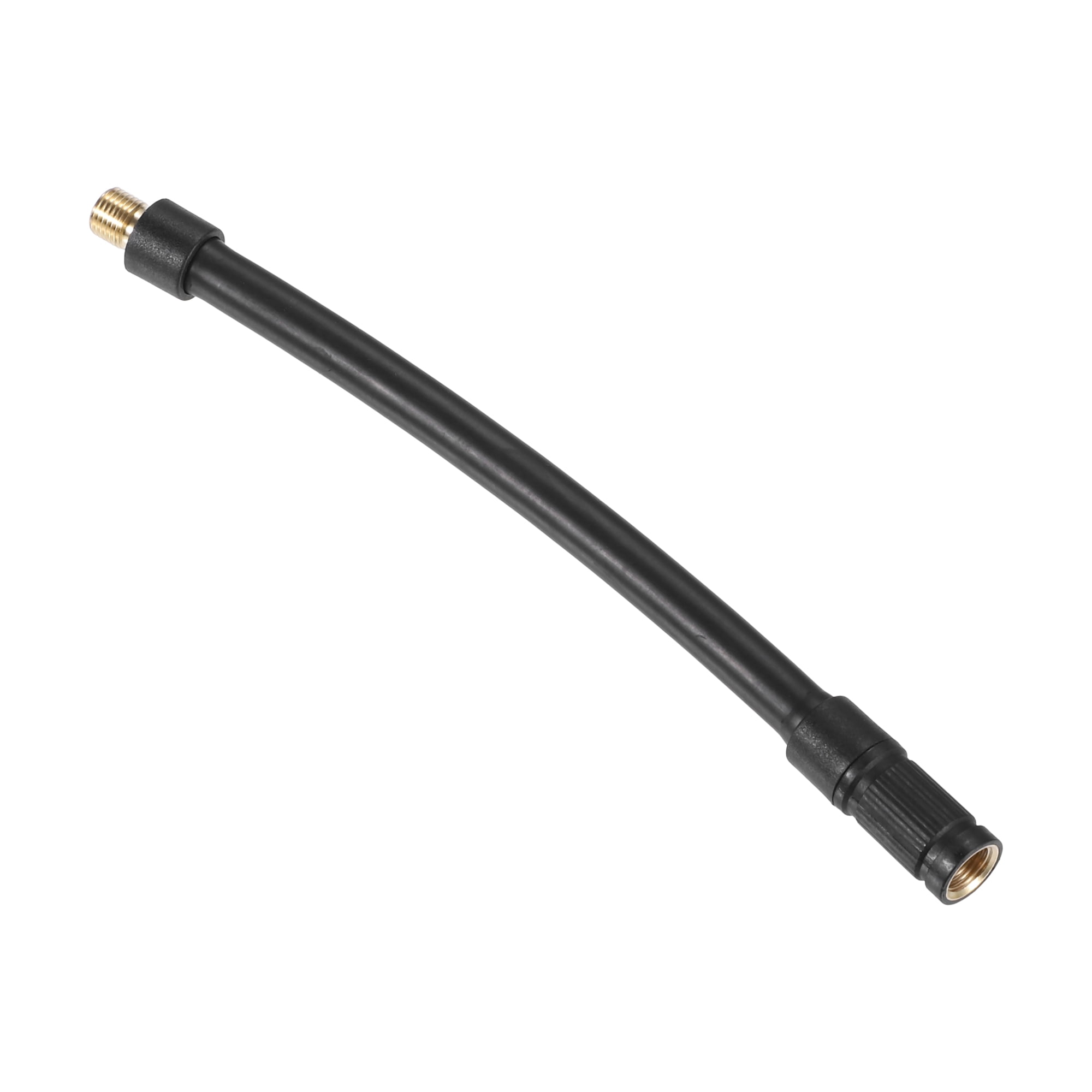 Unique Bargains Tire Inflator Air Pump Hose Adapter Extension Locking Chuck 6"
