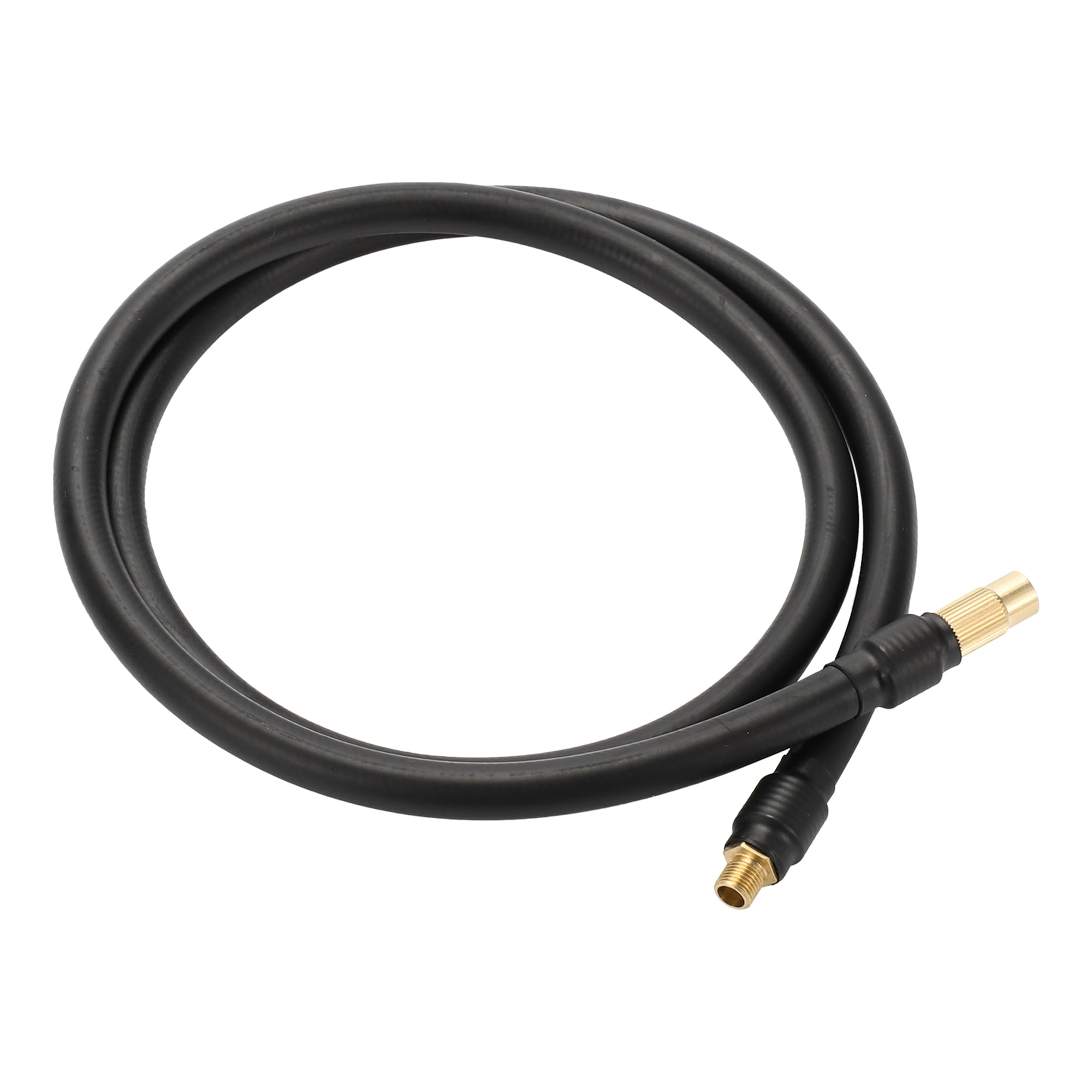 Unique Bargains Tire Inflator Extension Tube Air Pump Hose Adapter 39.37inch Rubber