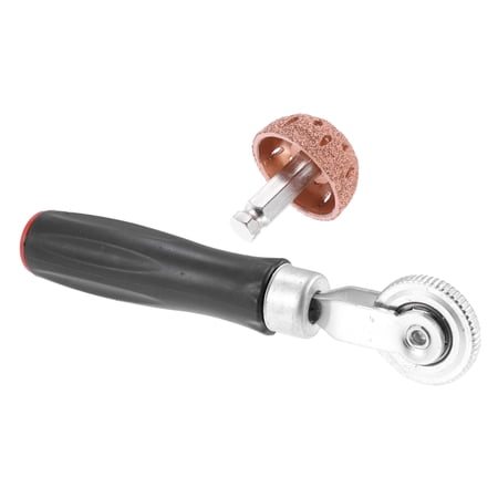 Unique Bargains Tire Patch Roller Tire Buffer Wheel Handle Repair Tools Kit for Cars 42mm