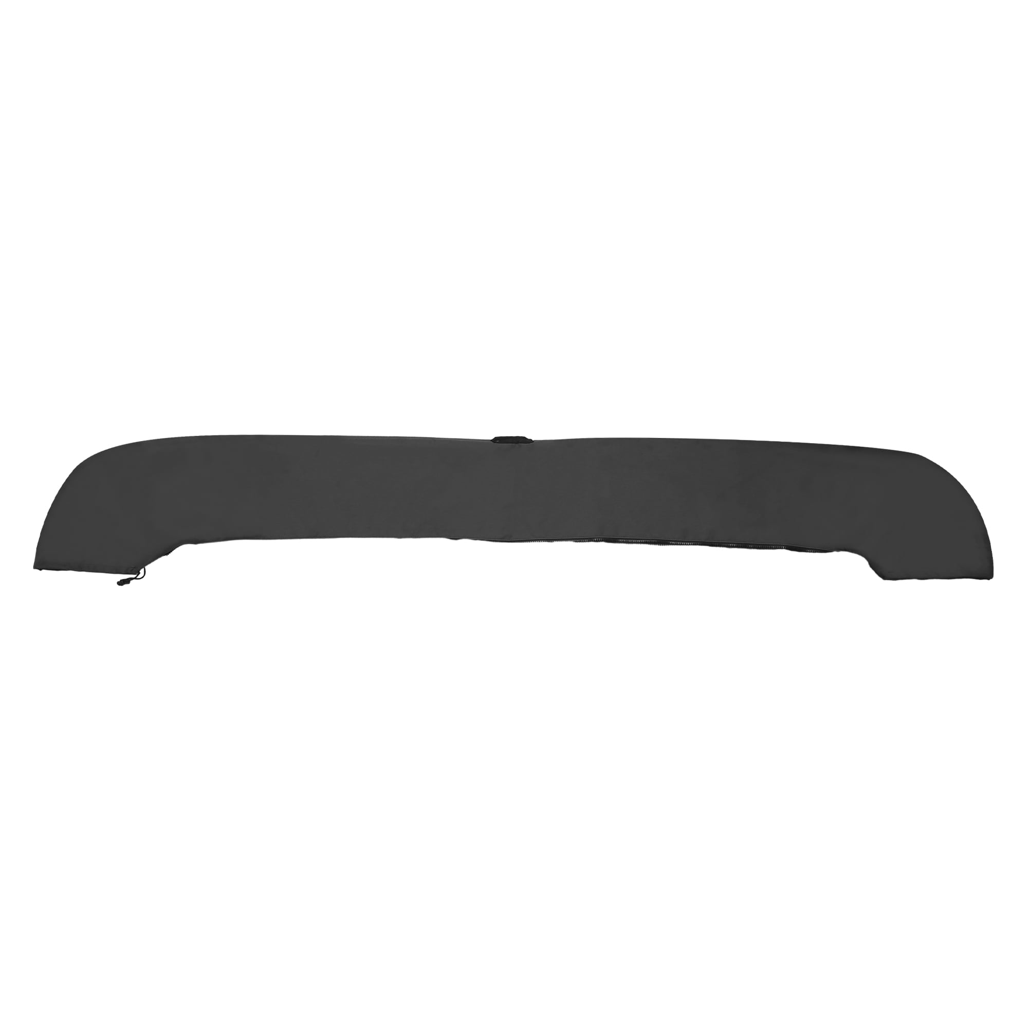 Unique Bargains Top Storage Boat Cover with Light Hole 600D Polyester Canvas for Black