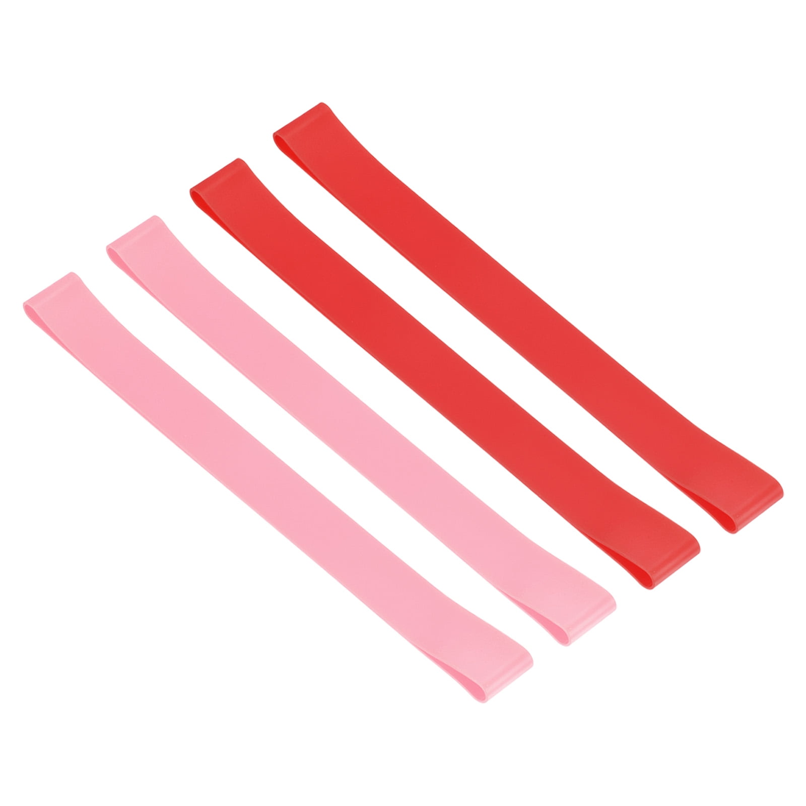 Unique Bargains Towel Band Windproof Holder Stretchable Beach Chair Towel Clips Straps Red, Pink