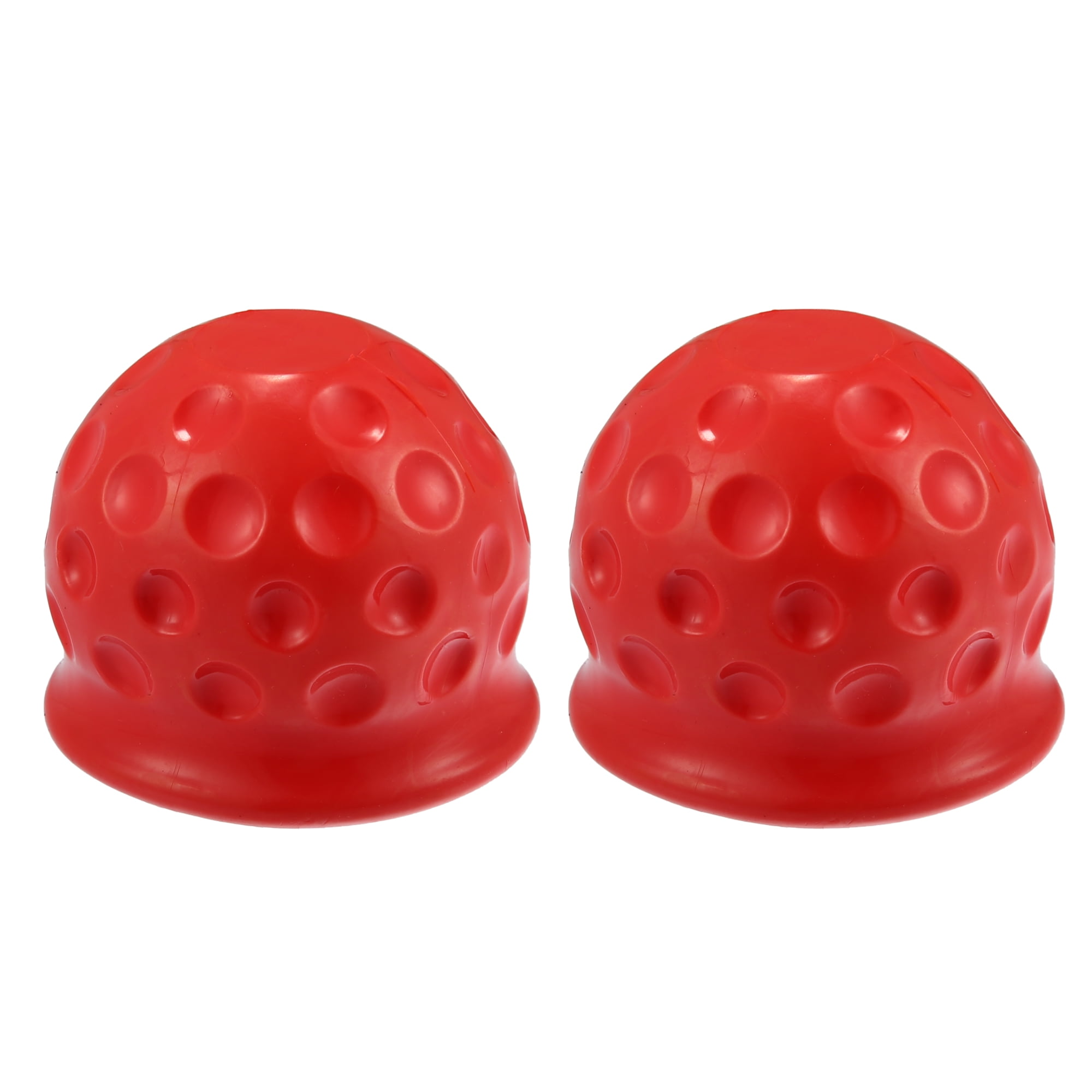 Unique Bargains Trailer Hitch Ball Cover Waterproof Dustproof Red for Car Truck RV