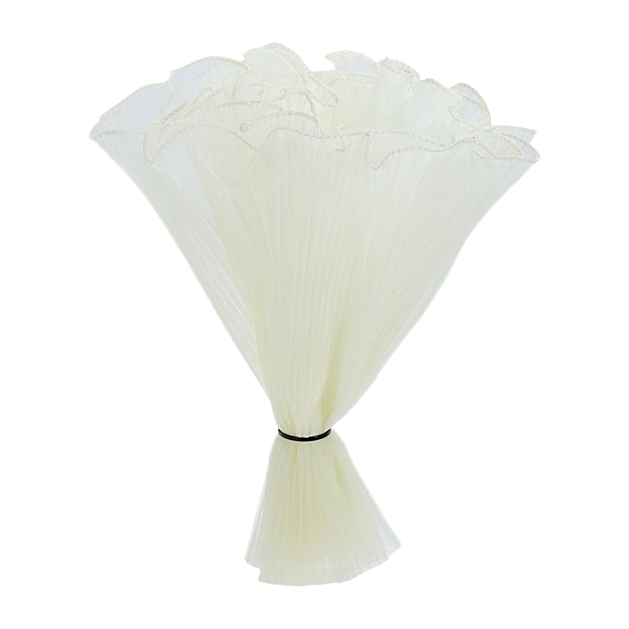 Unique Bargains Translucent Flower Wrap Paper for All Occasions 1 Pc Beige