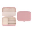 thumbnail image 1 of Unique Bargains Travel Compact Jewelry Box for Women Pink, 1 of 7
