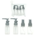 thumbnail image 1 of Unique Bargains Travel Container Set 4Pcs Black, 1 of 5