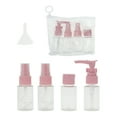 thumbnail image 1 of Unique Bargains Travel Container Set 5 PCS Pink, 1 of 5