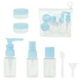 thumbnail image 1 of Unique Bargains Travel Container Set 7 Pc Light Blue, 1 of 5