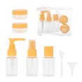 thumbnail image 1 of Unique Bargains Travel Container Set 7 Pc Orange, 1 of 5