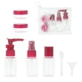 thumbnail image 1 of Unique Bargains Travel Container Set 7 Pc Rose Red, 1 of 5