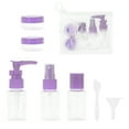 thumbnail image 1 of Unique Bargains Travel Container Set 7 Pc Violet, 1 of 5