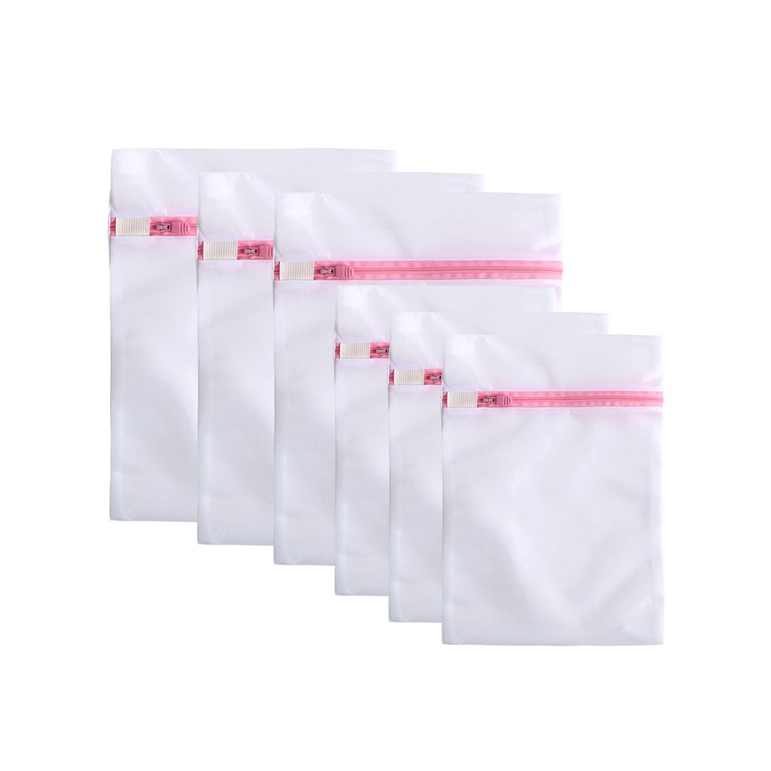 Unique Bargains Traveling Washing Bags Socks Underwear Clothes Net Mesh Bag Set