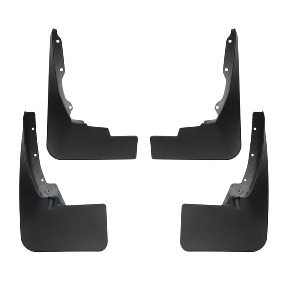 Unique Bargains Truck Mud Flaps Splash Guards for Dodge for Ram 1500 2019-2025 Direct-Fit Front & Rear Wheel Fender Guards All Weather Mud Guards Protection Kit