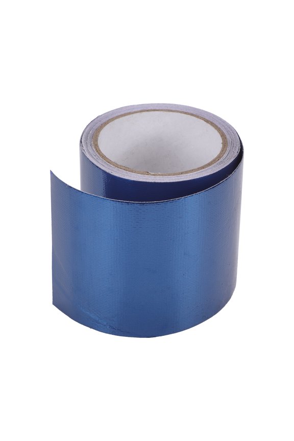 Truck RV Car Tape 3.94"x24.61ft Self-Adhesive Fiberglass Leak-Proof Tent Awning Tape Tarpaulin Blue