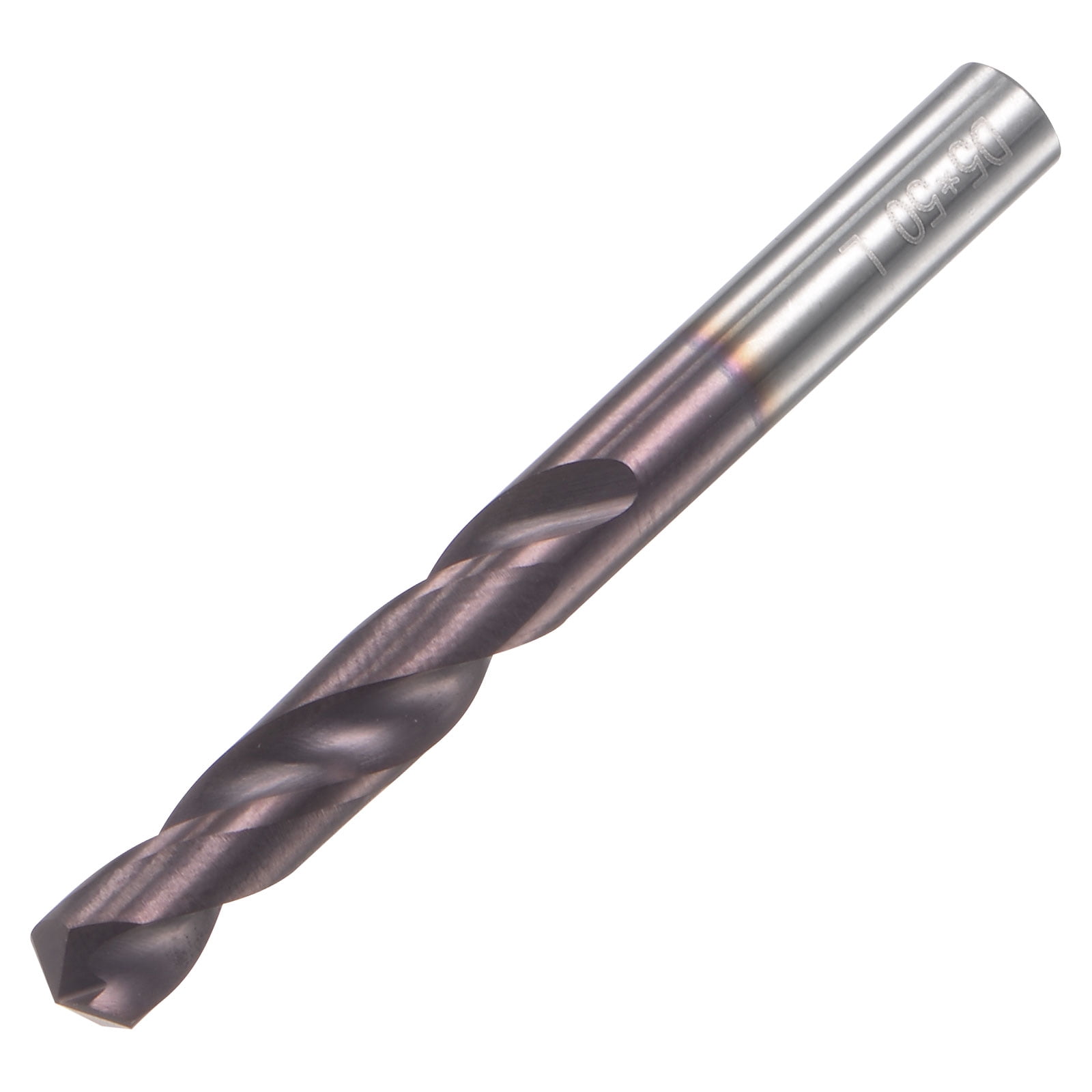 Unique Bargains Tungsten Carbide AlTiSin Coated Jobber Drill Bits 5mm