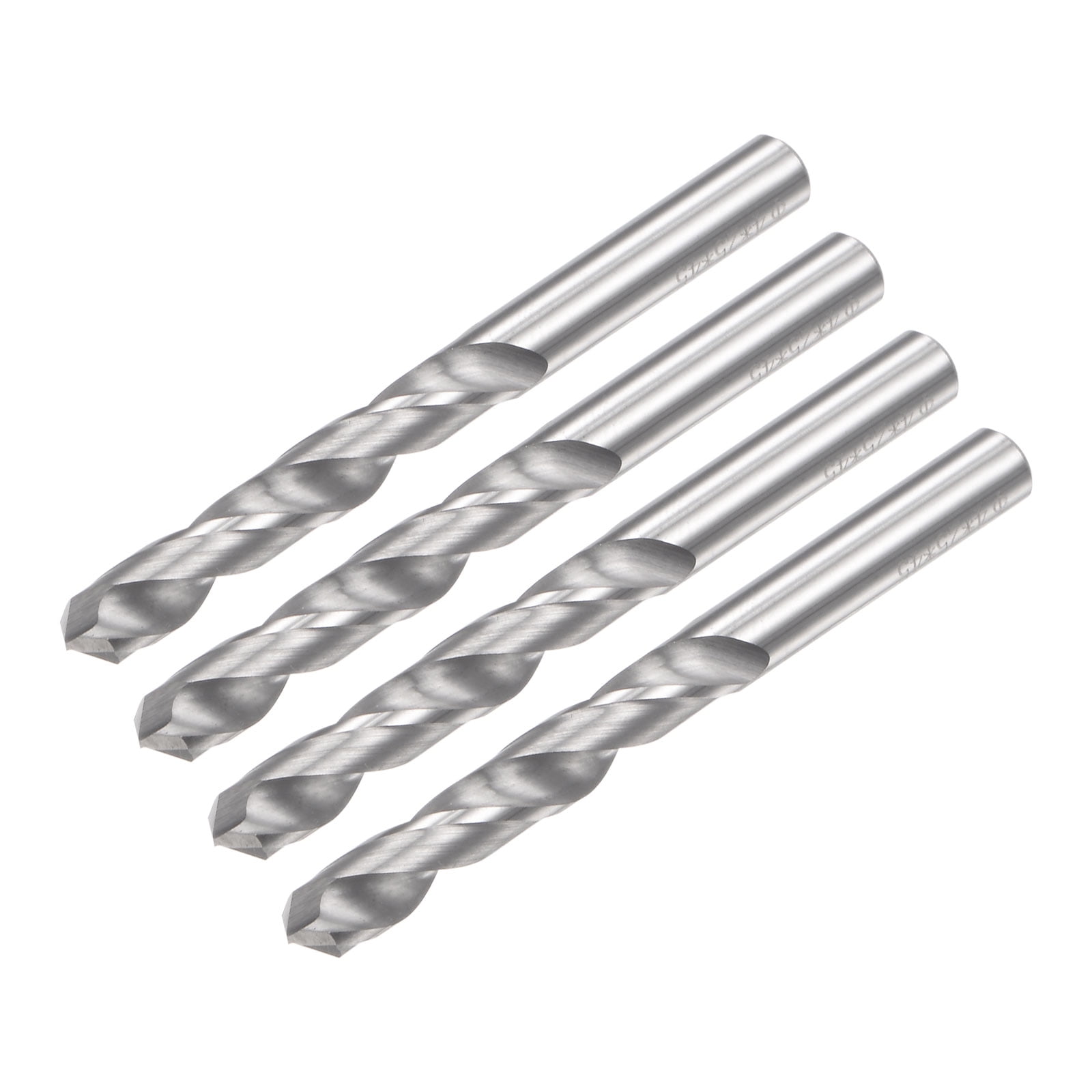 Unique Bargains Tungsten Carbide Jobber Drill Bits Straight Shank Spiral Flutes 4mm