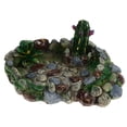 thumbnail image 1 of Unique Bargains Turtle Basking Platform Resin Tortoise Rock Aquarium Ornament 6"x4.3"x2.8" Colorful, 1 of 6