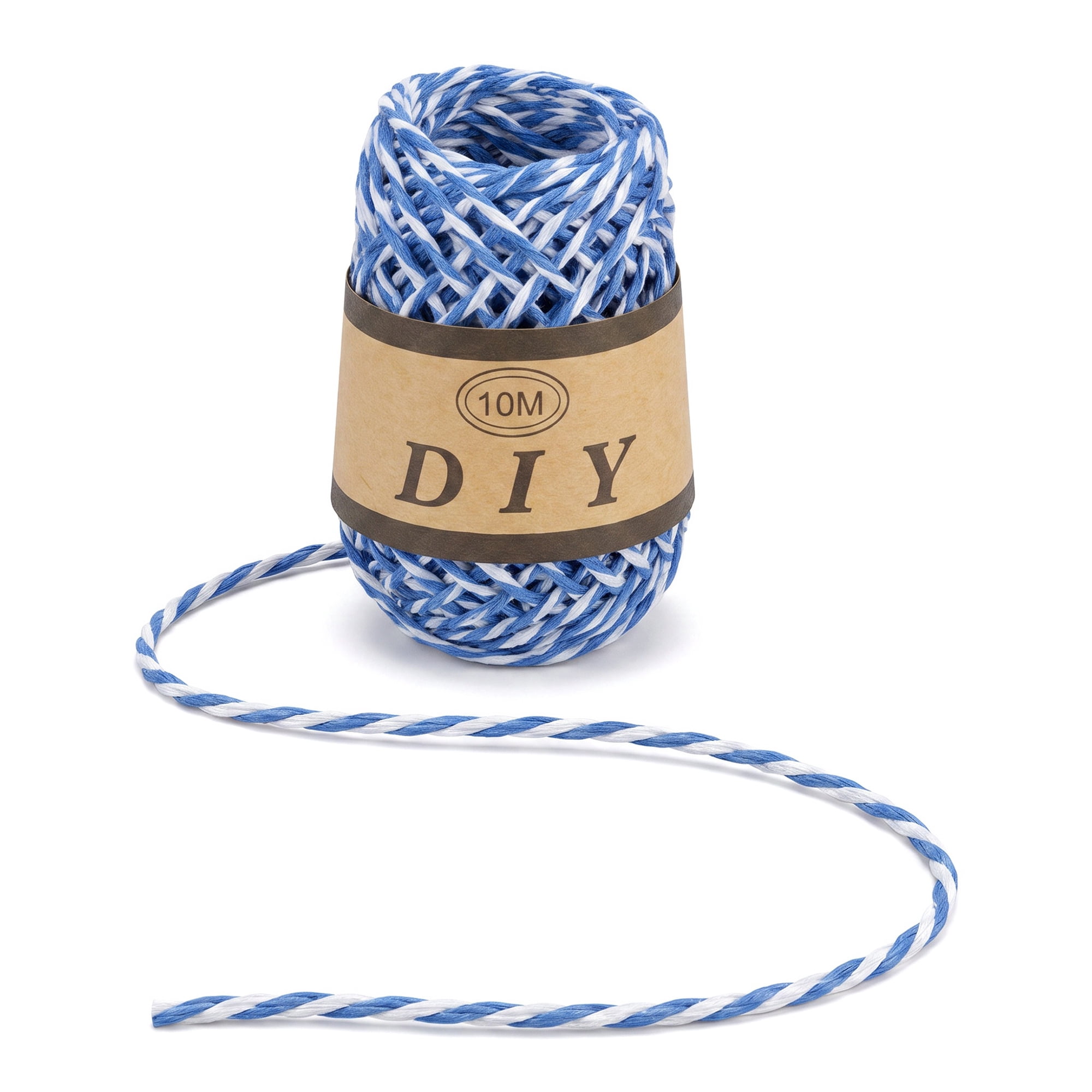 Unique Bargains Twine for Gift Wrapping and Crafting Uses Blue 10.9 Yard