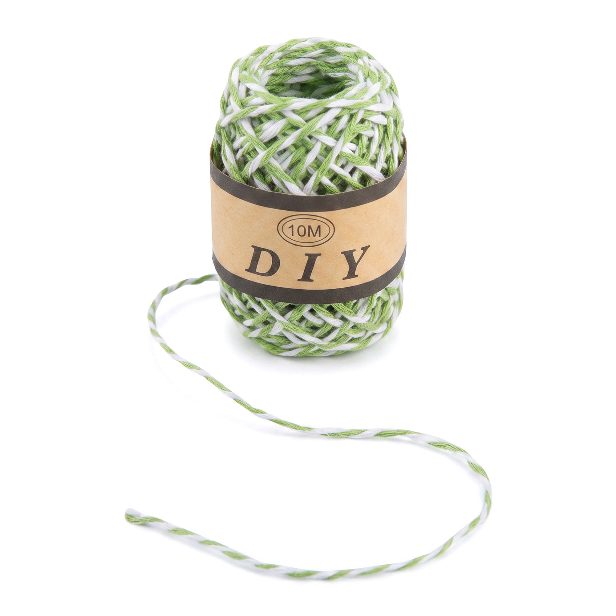 Unique Bargains Twine for Gift Wrapping and Crafting Uses Green 10 Meters