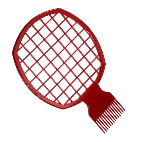 Unique Bargains Twist Comb Afro Twist Hair Comb Afro Curl Comb Twist Comb Tool Suitable for Fluffy Thick Hair Red