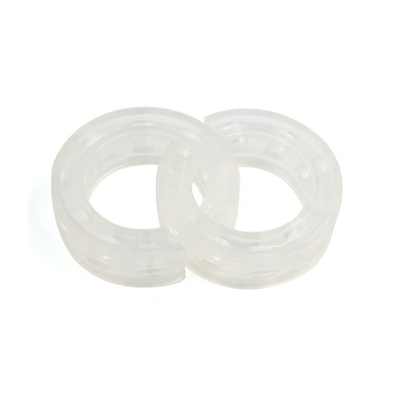 Unique Bargains Type-E Car Auto Rubber Shock Absorber Spring Bumper Buffer Power Cushion 2 Pcs