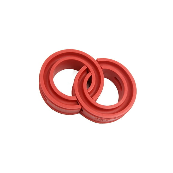 Unique Bargains 2Pcs Red Car Rubber Shock Absorber Spring Bumper Buffer Power Cushion