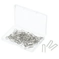 thumbnail image 1 of Unique Bargains U-Pins, Steel Dressmaker Ornament Quilting Fork Pin 23mm 100 Pcs, 1 of 5