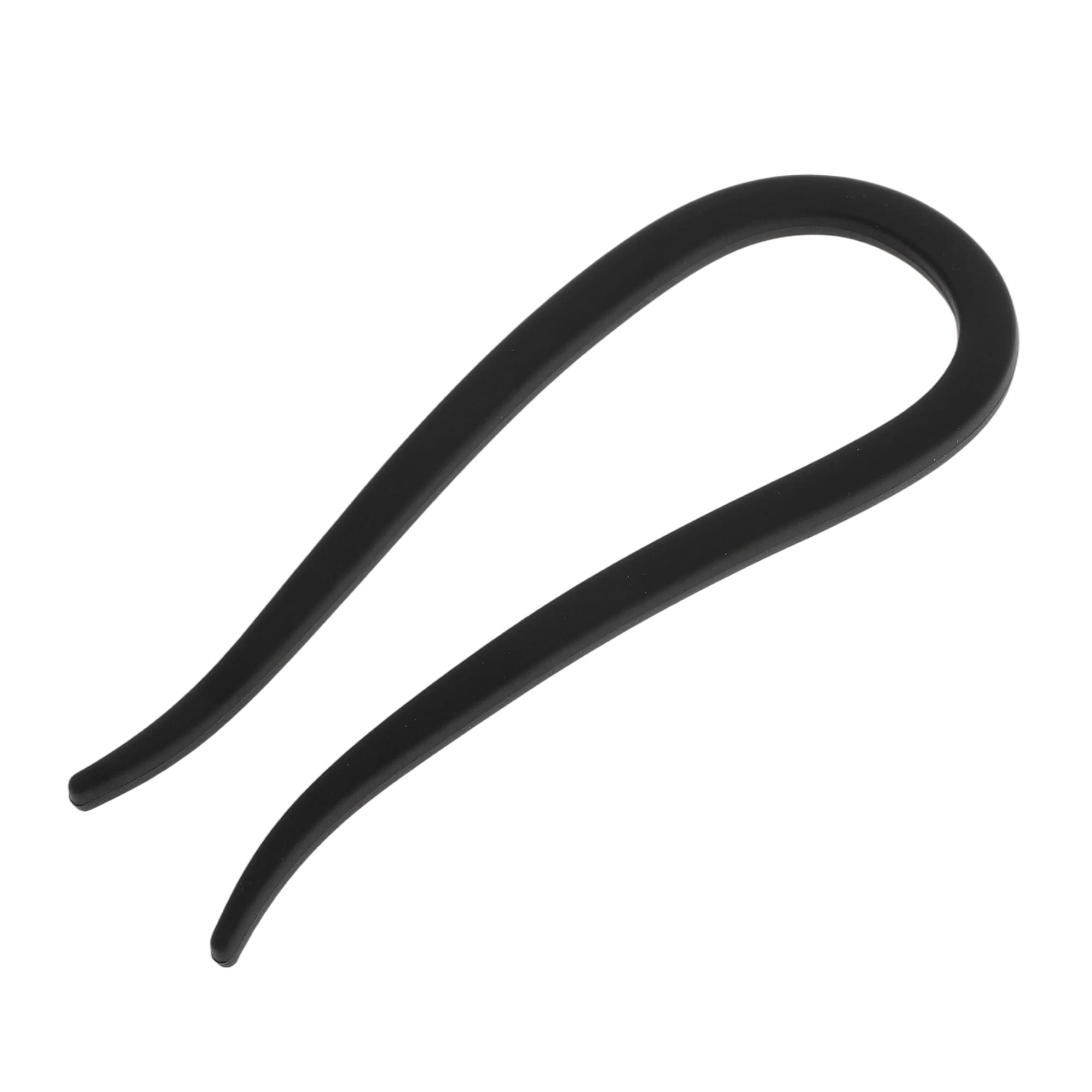 Unique Bargains U-shaped Hair Pin 4.33"x1.57" 1 Pc Matte Black