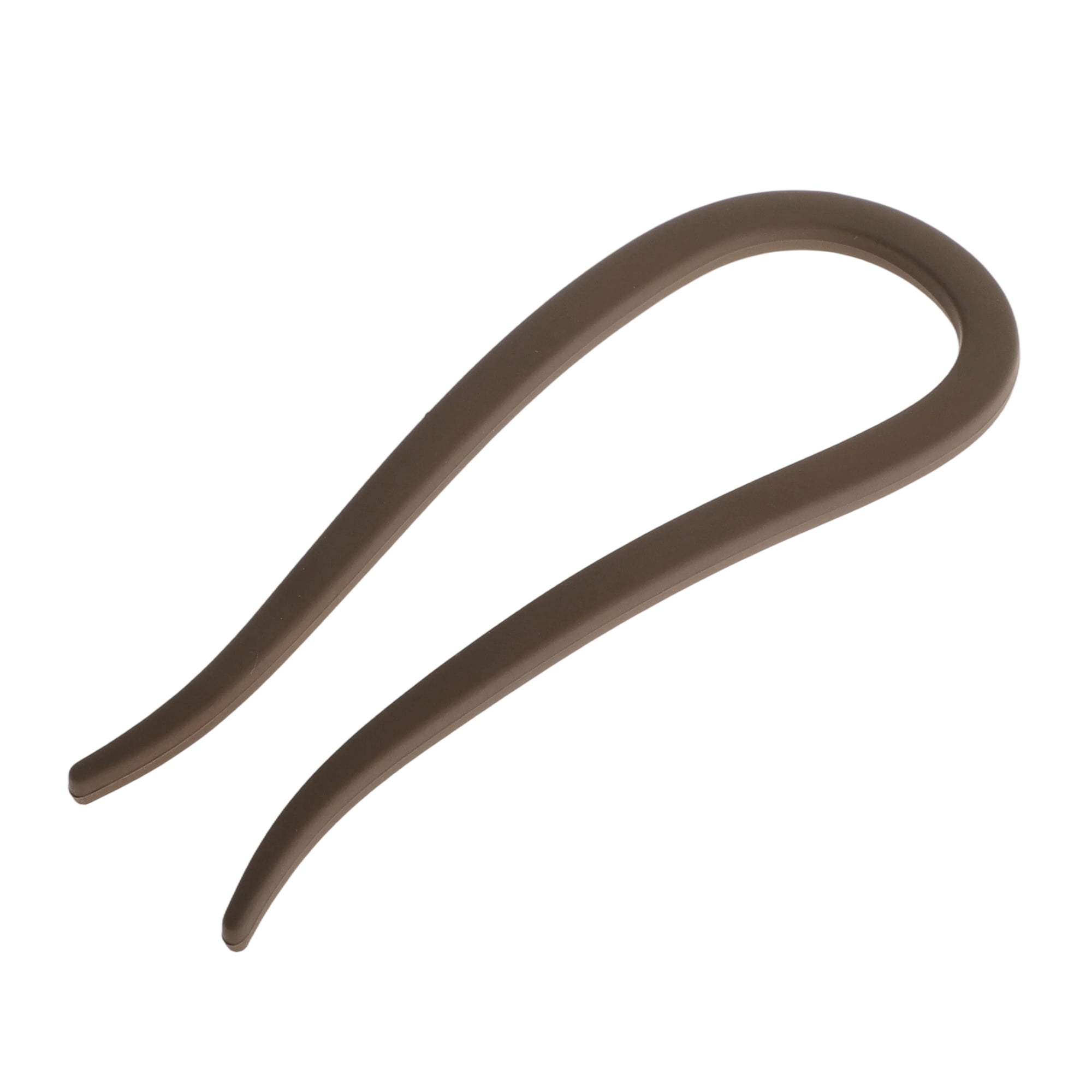 Unique Bargains U-shaped Hair Pin 4.33"x1.57" 1 Pc Matte Brown