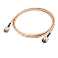 thumbnail image 1 of Unique Bargains UHF () Male to N-Type Male Antenna Cable RG400 Coax Cable 1.83Meter/6Ft Long, 1 of 5