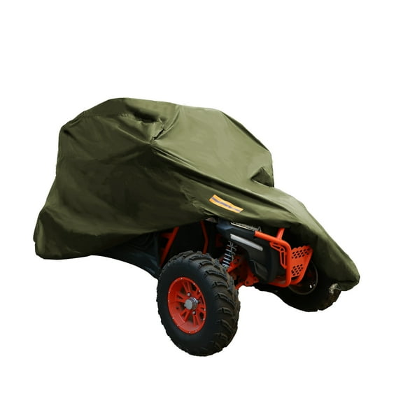 Unique Bargains UTV Cover Waterproof Full Cover for Kawasaki for Can-Am 4-6 Seater Green