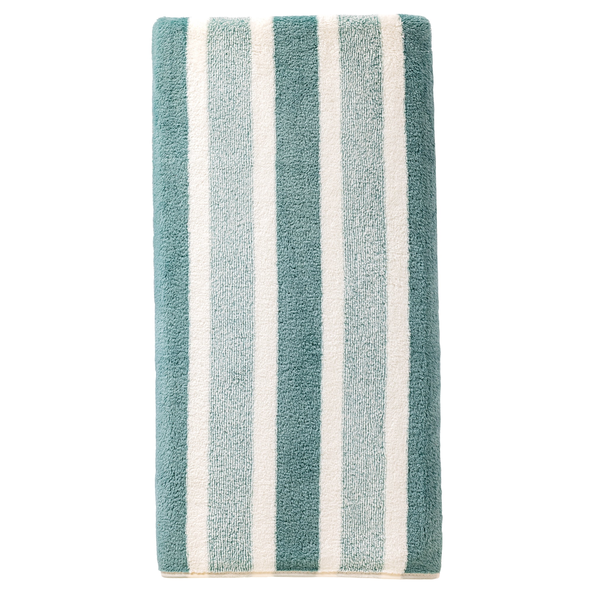 Unique Bargains Ultra Plush Soft Highly Absorbent Coral Fleece Bath Towel Green 71" x 35"