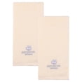 thumbnail image 1 of Unique Bargains Ultra Soft Cotton Hand Towel with Cute Embroidery Beige 2pcs, 1 of 8
