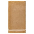 thumbnail image 1 of Unique Bargains Ultra Soft Highly Absorbent Coral Fleece Bath Towel Brown 63" x 31", 1 of 7