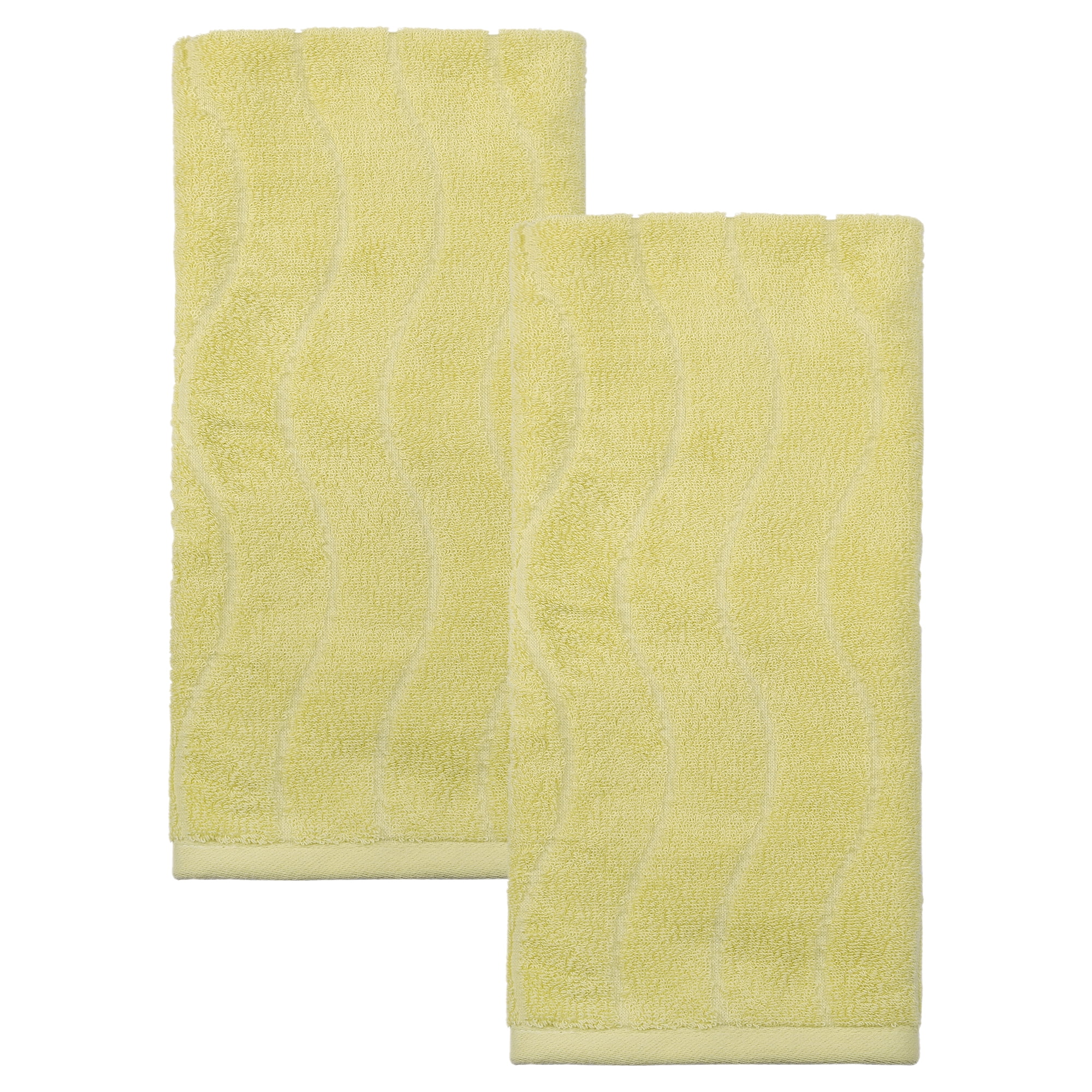 Unique Bargains Ultra Soft Highly Absorbent Quick Dry Hand Towels Camel 29" x 13"