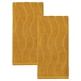 thumbnail image 1 of Unique Bargains Ultra Soft Highly Absorbent Quick Dry Hand Towels Yellow 29" x 13", 1 of 8