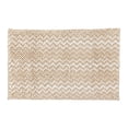 thumbnail image 1 of Unique Bargains Ultra Soft Non Slip Machine Washable Chenille Bath Mat Khaki 24" x 16", 1 of 7