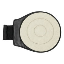 Unique Bargains Universal Ultra-Thin Auto Swivel Seat Cushion Multi-Function Swivel Seat Cushion for Car Beige