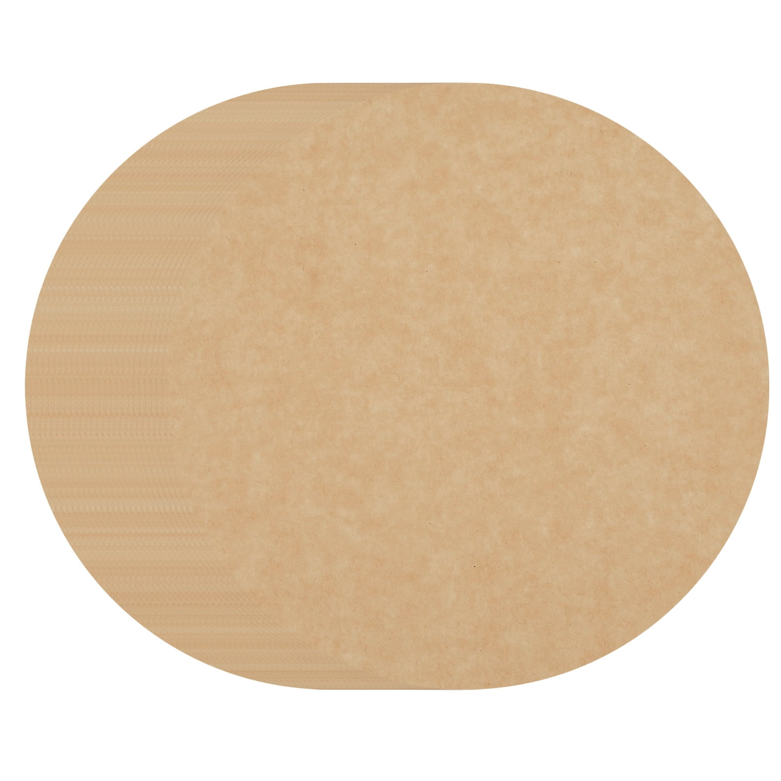 Unique Bargains Unbleached Non Stick Parchment Paper Baking Sheets Wood Color 3"
