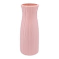 thumbnail image 1 of Unique Bargains Unbreakable Plastic Minimalist Geometric Vase Pink 3.5" x 3.5" x 9.4", 1 of 7