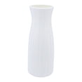 thumbnail image 1 of Unique Bargains Unbreakable Plastic Minimalist Geometric Vase White 3.5" x 3.5" x 9.4", 1 of 6