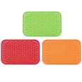 thumbnail image 1 of Unique Bargains Under Sink Drain Pad Heat Resistant Counter Drying Mats for Kitchen Green, Red, Orange, 1 of 5