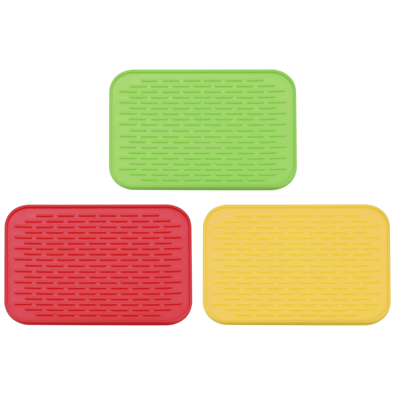 Unique Bargains Under Sink Drain Pad Heat Resistant for Kitchen Green